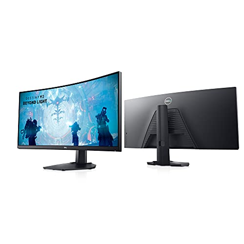 Dell Curved Gaming, 34 Inch Curved Monitor with 144Hz Refresh Rate, WQHD (3440 x 1440) Display, Black - S3422DWG