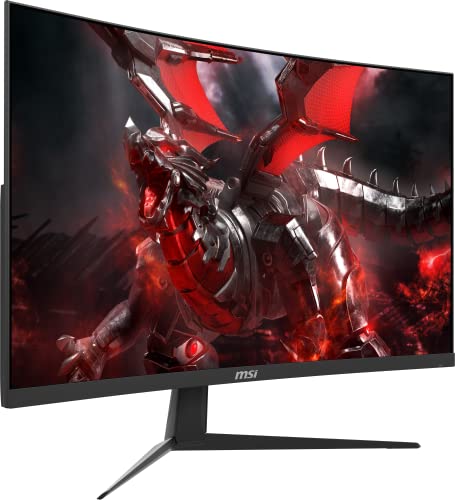 MSI G321CU, 32" Gaming Monitor, 3840 x 2160 (UHD), VA, 144Hz, FreeSync Premium, HDR Ready, HDMI, Displayport, Tilt,Black