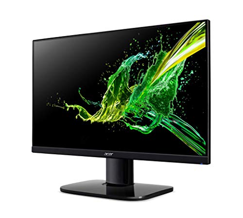 Acer KB272 EBI 27" IPS Full HD (1920 x 1080) Zero-Frame Gaming Office Monitor | AMD FreeSync Technology | Up to 100Hz Refresh | 1ms (VRB) | Low Blue Light | Tilt | HDMI & VGA Ports,Black