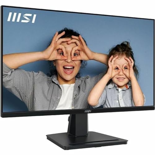 MSI PRO MP251 24.5-inch IPS 1920 x 1080 (FHD) Computer Monitor, 100Hz, Adaptive-Synch, HDMI, VGA Port, VESA Mountable, Tilt, Speaker, 1ms, Black