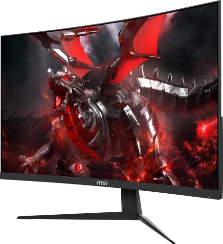 MSI G321CU, 32" Gaming Monitor, 3840 x 2160 (UHD), VA, 144Hz, FreeSync Premium, HDR Ready, HDMI, Displayport, Tilt,Black